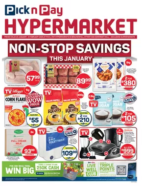 Pick n Pay Hypermarket catalogue in Brackenfell | Current special promotions | 2025-01-22T00:00:00+02:00 - 2025-02-09T23:59:00+02:00