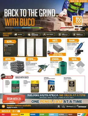 BUCO catalogue in Mabopane | BUCO Back to the Grind - Coastal Fundamental | 2025-01-22T00:00:00+02:00 - 2025-02-16T23:59:00+02:00