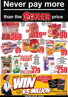 Boxer Superstores WC January ME.