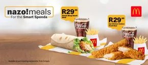 McDonald's catalogue in Bloemfontein | Nazo-MealsMcDonald's | 2025-01-22T00:00:00+02:00 - 2025-02-06T23:59:00+02:00