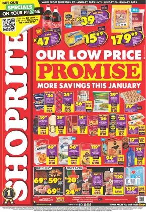 Shoprite catalogue in Kirkwood | Top offers for all bargain hunters | 2025-01-24T00:00:00+02:00 - 2025-01-26T23:59:00+02:00