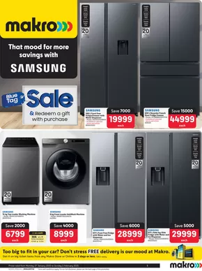 Makro catalogue in Langa | Samsung | 2025-01-27T00:00:00.000Z - 2025-02-02T00:00:00.000Z