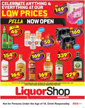 Shoprite LiquorShop catalogue in Graskop | Shoprite LiquorShop weekly specials | 2025-01-27T00:00:00.000Z - 2025-02-09T00:00:00.000Z