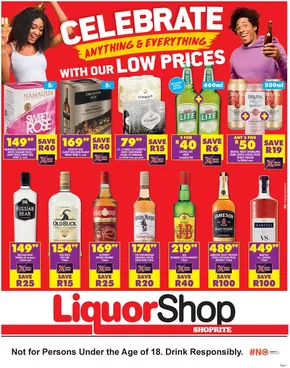 Shoprite LiquorShop catalogue in Sabie | Discounts and promotions | 2025-01-27T00:00:00+02:00 - 2025-02-09T23:59:00+02:00