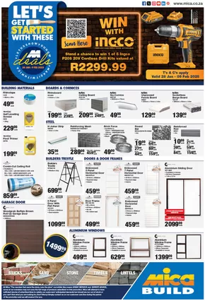 Mica catalogue in Durban | Discounts and promotions | 2025-01-28T00:00:00.000Z - 2025-02-09T00:00:00.000Z