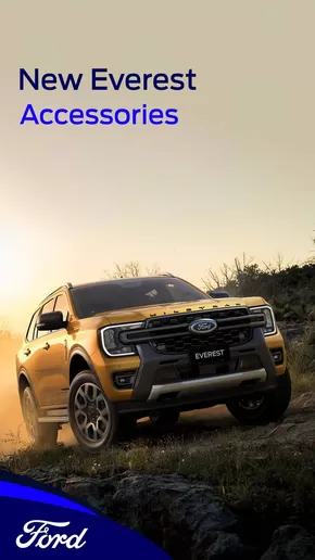 Ford catalogue in Rustenburg | Ford Everest - Accessory Brochure | 2025-01-28T00:00:00.000Z - 2026-01-28T00:00:00.000Z