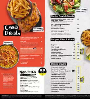 Nandos catalogue in Pretoria | Nandos Menu | 2025-02-03T00:00:00.000Z - 2025-06-30T00:00:00.000Z