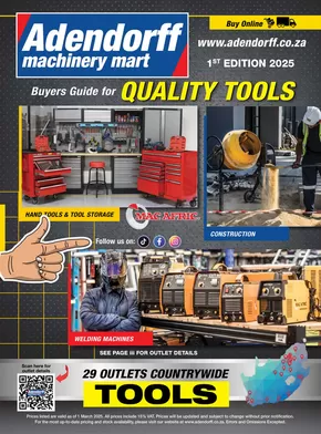 Adendorff Machinery Mart catalogue | Adendorff Machinery Mart Buyers Guide February Edition 2025 | 2025-02-07T00:00:00.000Z - 2025-02-28T00:00:00.000Z