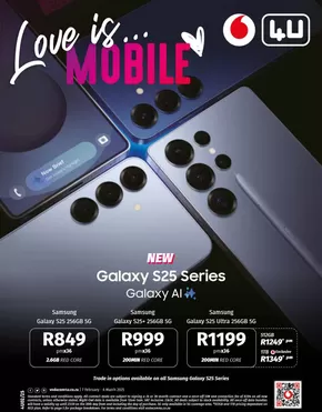 Vodacom catalogue | Love is Mobile Vodacom. | 2025-02-07T00:00:00.000Z - 2025-03-06T00:00:00.000Z