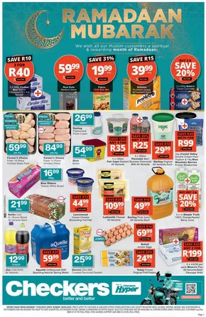 Checkers catalogue in Cape Town | Current bargains and offers WC | 2025-02-17T00:00:00.000Z - 2025-03-30T00:00:00.000Z