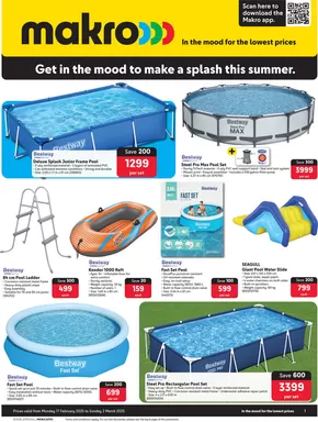 Makro catalogue | Makro : Get In The Mood To Make A Splash This Summer | 2025-02-17T00:00:00.000Z - 2025-03-02T00:00:00.000Z