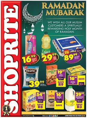 Shoprite catalogue in Cape Town | Top offers for all bargain hunters WC | 2025-02-18T00:00:00.000Z - 2025-03-30T00:00:00.000Z