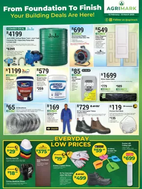 Agrimark catalogue in Kuruman | Leaflets Agrimark | 2025-02-18T00:00:00.000Z - 2025-03-15T00:00:00.000Z