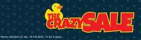 The Crazy Store catalogue |  The Crazy Sale Promotion | 2025-02-18T00:00:00.000Z - 2025-02-28T00:00:00.000Z