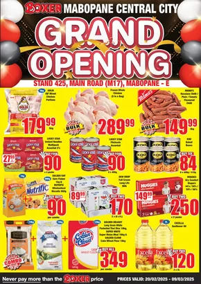 Boxer Superstores Mabopane Grand Opening.