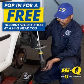 Hi-Q catalogue in Queenstown | Keep your vehicle in peak condition with our FREE 10-Point Vehicle check  | 2025-02-20T00:00:00.000Z - 2025-03-06T00:00:00.000Z