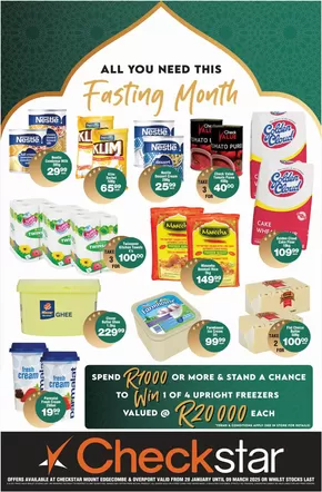 Check Star catalogue in Mount Edgecombe | Check Star All You need this Fasting Month | 2025-02-20T00:00:00.000Z - 2025-03-09T00:00:00.000Z