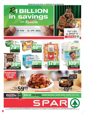 KwikSpar catalogue in Sandton | Special offers for you | 2025-02-24T00:00:00.000Z - 2025-03-09T00:00:00.000Z