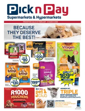 Pick n Pay catalogue in Johannesburg | Exclusive bargains | 2025-02-24T00:00:00.000Z - 2025-03-09T00:00:00.000Z