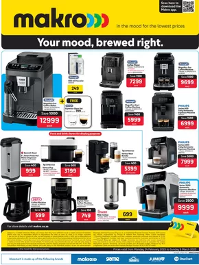 Makro catalogue in Port Elizabeth | Makro : Coffee Appliances | 2025-02-24T00:00:00.000Z - 2025-03-09T00:00:00.000Z