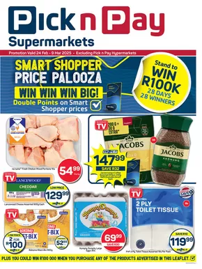 Pick n Pay Liquor catalogue in George | Our best bargains | 2025-02-24T00:00:00.000Z - 2025-03-09T00:00:00.000Z