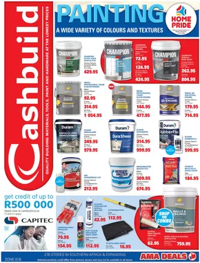 Cashbuild catalogue in Randburg | Top deals for all customers | 2025-02-24T00:00:00.000Z - 2025-03-23T00:00:00.000Z