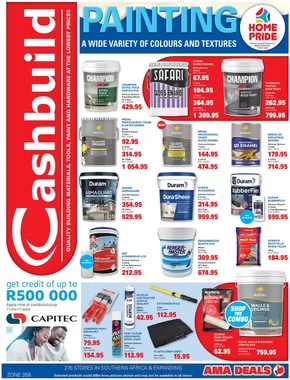 Cashbuild catalogue in Alice | New offers to discover | 2025-02-24T00:00:00.000Z - 2025-03-23T00:00:00.000Z