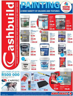 Cashbuild catalogue in Makhado | Exclusive bargains | 2025-02-24T00:00:00.000Z - 2025-03-23T00:00:00.000Z