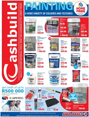 Cashbuild catalogue in Brackenfell | Save now with our deals | 2025-02-24T00:00:00.000Z - 2025-03-23T00:00:00.000Z