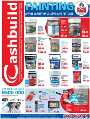 Cashbuild catalogue in Nelspruit | Discounts and promotions | 2025-02-24T00:00:00.000Z - 2025-03-23T00:00:00.000Z