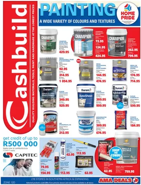 Cashbuild catalogue in White River | Current special promotions | 2025-02-24T00:00:00.000Z - 2025-03-23T00:00:00.000Z