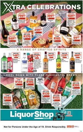 Checkers Liquor Shop catalogue in Malmesbury | Discover attractive offers | 2025-02-24T00:00:00.000Z - 2025-03-09T00:00:00.000Z