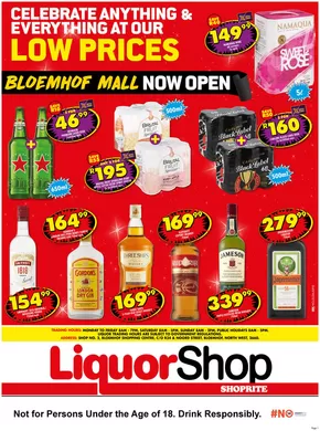 Shoprite LiquorShop catalogue in Mafikeng | Top offers for all bargain hunters | 2025-02-24T00:00:00.000Z - 2025-03-09T00:00:00.000Z