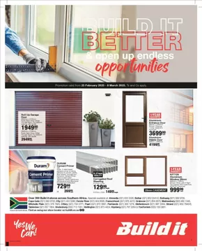 Build It catalogue in Grahamstown | Build It Specials | 2025-02-24T00:00:00.000Z - 2025-03-08T00:00:00.000Z