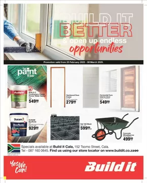 Build It catalogue in Grahamstown | Great offer for bargain hunters | 2025-02-25T00:00:00.000Z - 2025-03-08T00:00:00.000Z