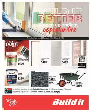 Build It catalogue in Grahamstown | Top deals and discounts | 2025-02-25T00:00:00.000Z - 2025-03-08T00:00:00.000Z