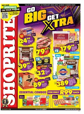 Shoprite catalogue in Upington |  Xtra Savings Northern Cape and Free State | 2025-02-24T00:00:00.000Z - 2025-03-09T00:00:00.000Z