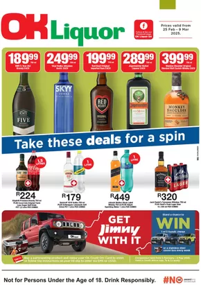 OK Liquor weekly specials