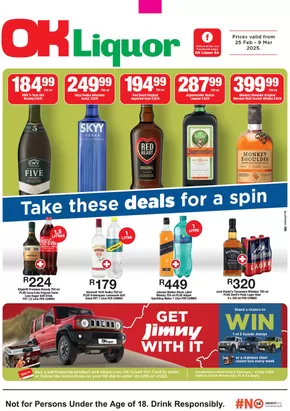 OK Liquor catalogue in East London | Our best deals for you | 2025-02-25T00:00:00.000Z - 2025-03-09T00:00:00.000Z