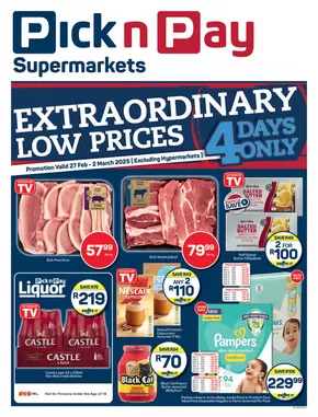 Pick n Pay catalogue in Upington | Special offers for you | 2025-02-27T00:00:00.000Z - 2025-03-02T00:00:00.000Z