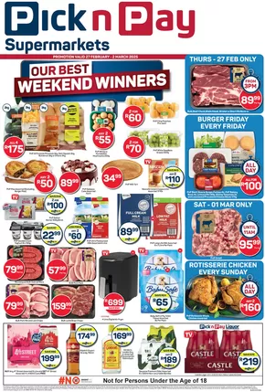 Pick n Pay catalogue in Cape Town | New offers to discover | 2025-02-27T00:00:00.000Z - 2025-03-02T00:00:00.000Z