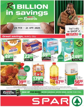 Spar catalogue in Aliwal North | Top offers for all bargain hunters | 2025-02-26T00:00:00.000Z - 2025-03-09T00:00:00.000Z