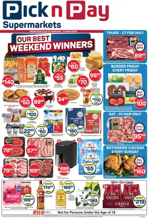 Pick n Pay Liquor catalogue in Standerton | Offers for bargain hunters | 2025-02-27T00:00:00.000Z - 2025-03-02T00:00:00.000Z