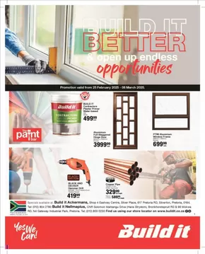 Build It catalogue in Centurion | Build It Specials | 2025-02-26T00:00:00.000Z - 2025-03-08T00:00:00.000Z