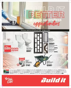 Build It catalogue in Randburg | Discounts and promotions | 2025-02-26T00:00:00.000Z - 2025-03-08T00:00:00.000Z