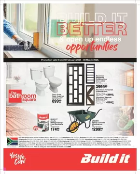 Build It catalogue in Randburg | Exclusive bargains | 2025-02-26T00:00:00.000Z - 2025-03-08T00:00:00.000Z