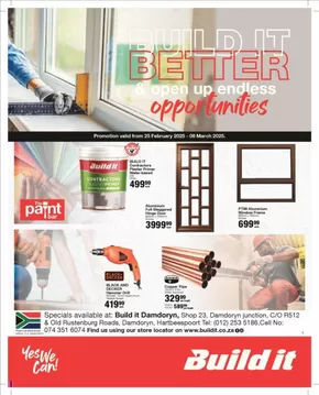 Build It catalogue in Grahamstown | Wide range of offers | 2025-02-25T00:00:00.000Z - 2025-03-08T00:00:00.000Z