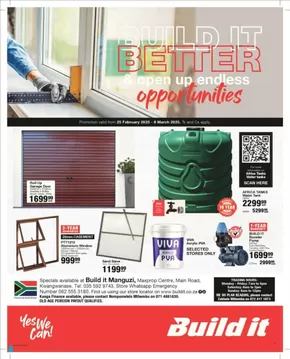 Build It catalogue in Nongoma | Discover attractive offers | 2025-02-25T00:00:00.000Z - 2025-03-08T00:00:00.000Z