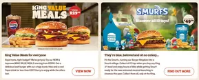 Burger King catalogue in Randburg | KING VALUE MEALS starting from R29.90 | 2025-02-26T00:00:00.000Z - 2025-03-26T00:00:00.000Z