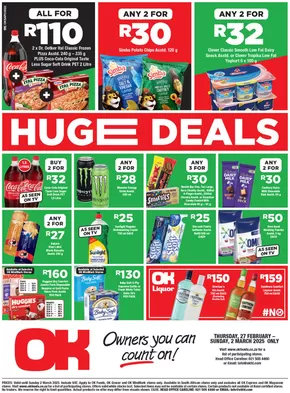 OK Foods catalogue in Sandton | OK Foods weekly specials | 2025-02-27T00:00:00.000Z - 2025-03-02T00:00:00.000Z